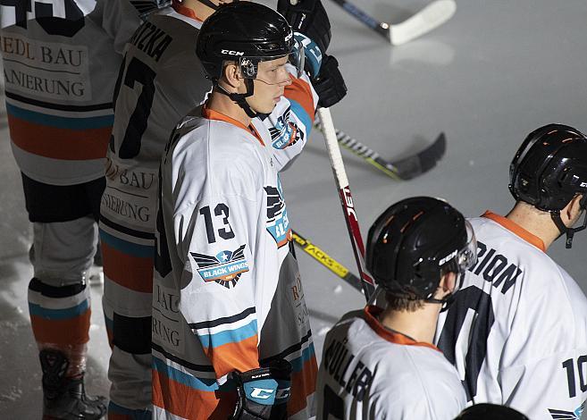 Gerd Kragl (Black Wings 1992) Black Wings Linz vs HC Innsbruck „die Haie“,  Eishockey, Testspiel