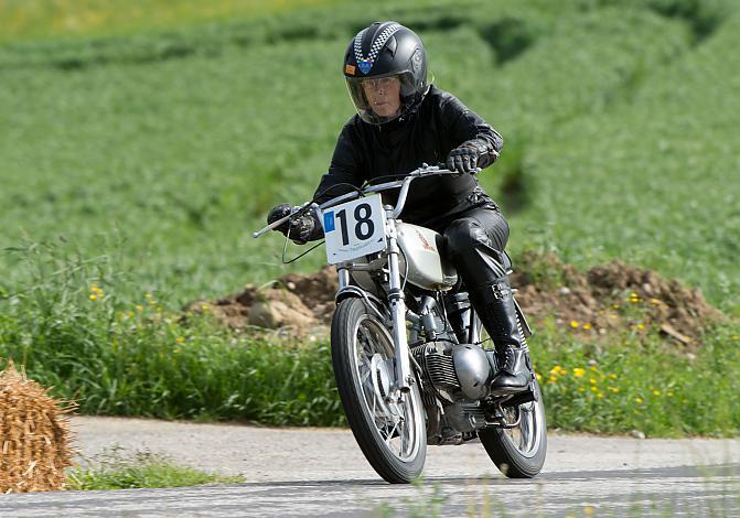 #018 Erika Stadler, GER, Motobi 125 SS