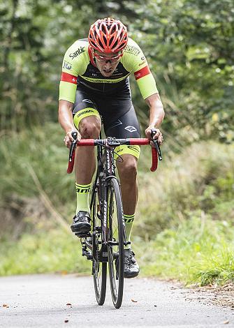 Jannik Steimle (GER, Team Vorarlberg Santic) 3. Etappe, Einzelzeitfahren, , Krumau - Klet, Cesky Krumlov -Klet, Tour of South Bohemia, Okolo jiznich Cech,