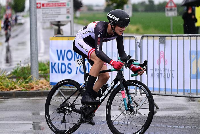 Tobias Gerauer (AUT, LRV Tirol / Oberösterreich) Zeitfahren Herzogenburg, 3. Etappe Sportland NOE Kids Tour