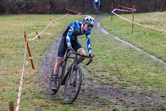 2. Platz Philipp Heigl (AUT, Team Bikestore). Rad Cyclo Cross, ÖSTM/ÖM Querfeldein  Langenzersdorf, Seeschlacht