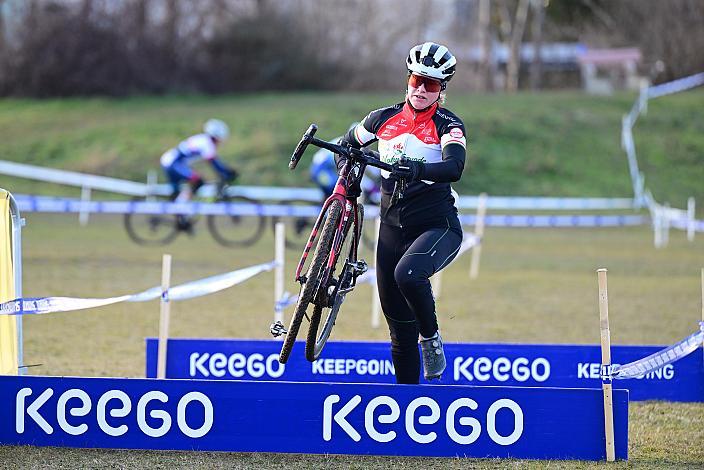 Siegerin Cornelia Holland (AUT, Naturfreunde Wilhelmsburg) Rad Cyclo Cross, ÖSTM/ÖM Querfeldein, Ciclo Cross, Cycling Austria, Maria Enzersdorf, NÖ