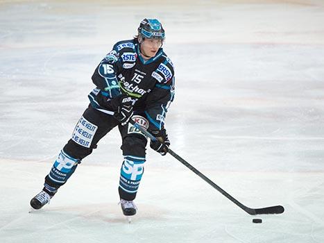 Matthias Iberer, Linz EHC Liwest Black Wings Linz vs HC TWK Innsbruck