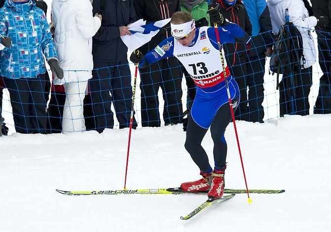 #73 Lukas Bauer, CZE, Nordische Ski WM 2013, Val di Fiemme, Tesero, 15km Herren