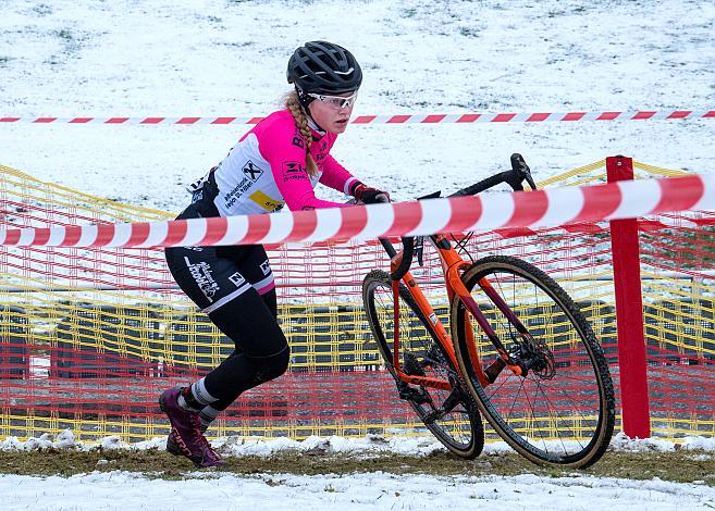 Cornelia Holland (AUT, Union RRT Pielachtal) Rad Cyclo Cross Staatsmeisterschaft 2021, Neusiedl/Waidamannsfeld, Niederösterreich