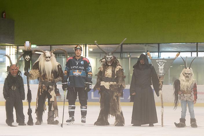 Brian Lebler (Steinbach Black Wings Linz),  Steinbach Black Wings Linz, Urfahraner Beisl Teifln, Linz AG Eisarena, pre season