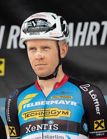Etappensieger Daniel Turek (CZE, Team Felbermayr Simplon Wels) 1. Etappe Wels - Maria Schmolln, Int. Raiffeisen Oberösterreich Rundfahrt UCI Kat. 2.2