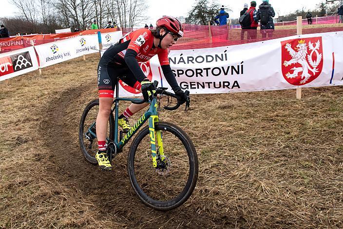 Nr.34 Nora Fischer (AUT)  Juniorinnen, UCI Cyclocross World Cup, Tabor CZ 
