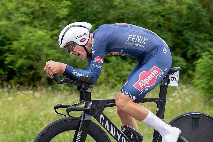 Tobias Bayer (AUT, Alpecin-Fenix) Elite Herren, Österreichische Meisterschaft Einzelzeitfahren, Novo Mesto, Slowenien