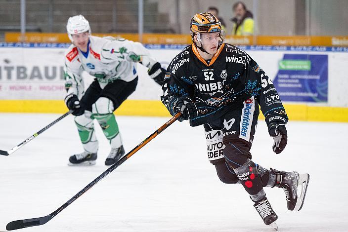 Alexander Moser (Steinbach Black Wings 1992)  Steinbach Black Wings Linz vs HK SZ Olimpija, 30. Runde, Trikot Movember, ICE Hockey League, Steinbach Black Wings Linz, Linz AG Eisarena 