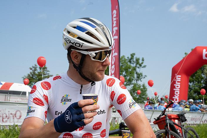 Im Bergtrikot Daan Soete (BEL, Team Deschacht - Group Hens - Containers Maes), 3. Etappe St.Florian/Asten  - Hinterstoder, Int. Raiffeisen Oberösterreich Rundfahrt UCI Kat. 2.2