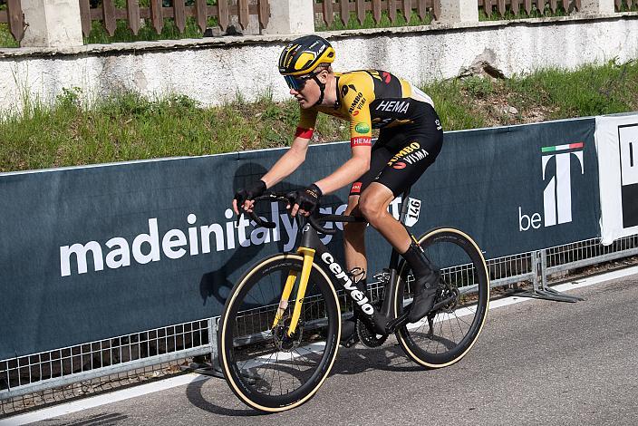 2. Platz Gijs Leemreize (NED, Team Jumbo-Visma) Stage 17 Ponte di Legno - Lavarone, 105. Giro d Italia, UCI Worl Tour