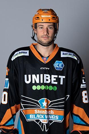 Julian Pusnik (Steinbach Black Wings Linz) Steinbach Black Wings Linz, bet-at-home ICE Hockey League