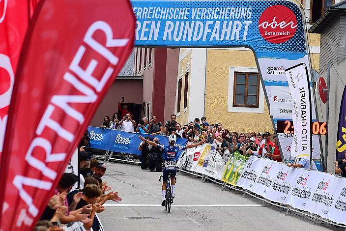 Etappensieger Maksymilian Matyasik (POL, Soudal Quick-Step U19),  50. OÖ Junioren Rundfahrt, 2. Etappe Sarleinsbach - Sarleinsbach
