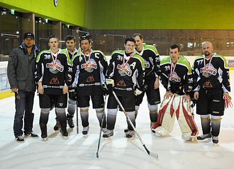 Die Traunsee Sharks Gmunden belegen Platz 4.