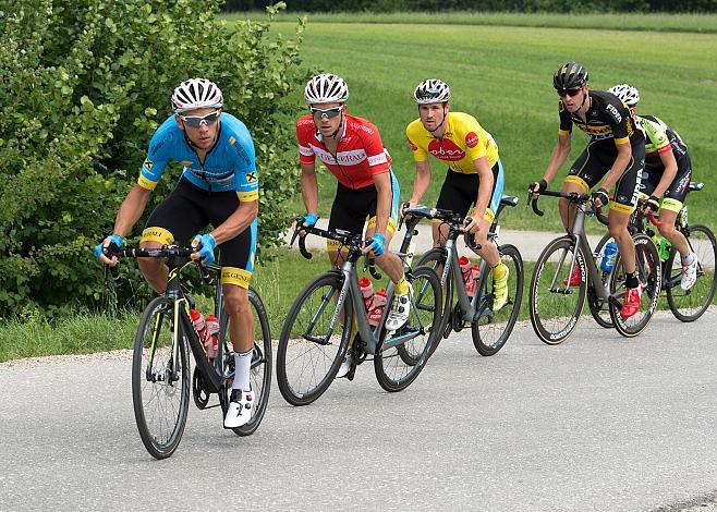 Matthias Krizek (AUT, Team Felbermayr Simplon Wels), Riccardo Zoidl (AUT, Team Felbermayr Simplon Wels), Stephan Rabitsch (AUT, Team Felbermayr Simplon Wels), 4. Etappe Traun - Ternberg