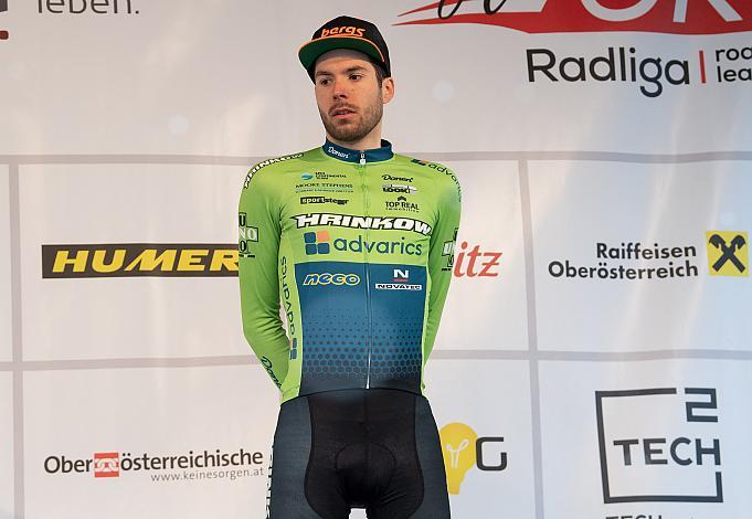 Jonas Rapp (GER, Hrinkow Advarics Cycleang) Herren Elite, U23, Radliga, 60. Radsaison-Eröffnungsrennen Leonding, Oberösterreich 