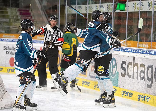 Eishockey Akademie Oberösterreich vs EHC LustenauU16 Meisterschaft Oesterreich, U16 Nachwuchsliga, Eishockey,  