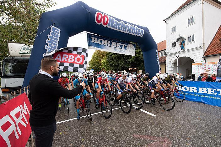 Start zum Ligarennen  Radsport, Herren Radliga, Ranshofen, 23. Braunauer Radsporttage