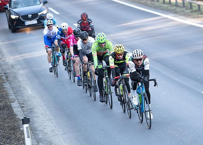 Die Spitzengruppe Martin Meiler (GER, Team Vorarlberg Santic) 