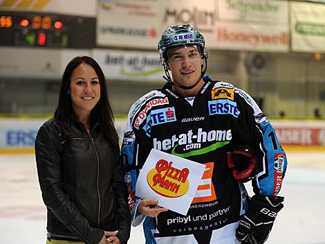 Spieler des Abends, Michael Lebler, Linz, EHC Liwest Black Wings Linz vs. Moser Medical Graz 99ers