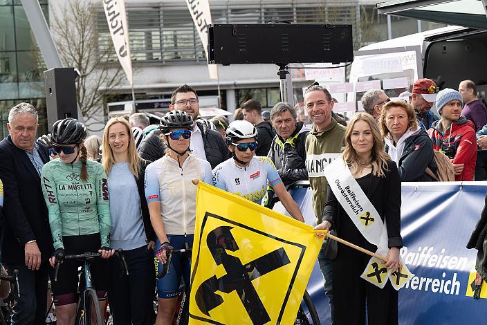 Start Damen Elite, U23, Radliga, 62. Radsaison-Eröffnungsrennen Leonding, Oberösterreich 