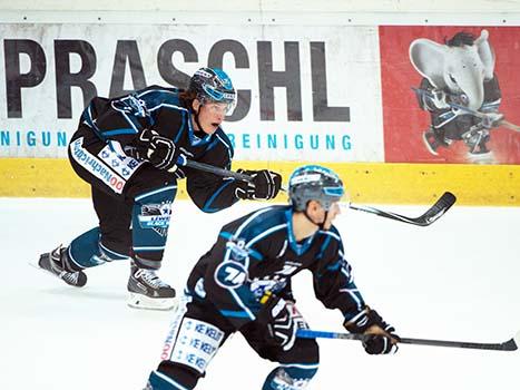 Brian Lebler Linz,  EHC Liwest Black Wings Linz vs HK Mountfield