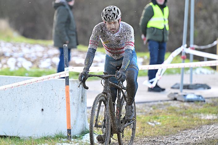 Daniel Federspiel (AUT, Team Felbermayr Simplon Wels) Radquerfeldein GP um das Sportzentrum Gunskirchen, Rad Cyclo Cross, 