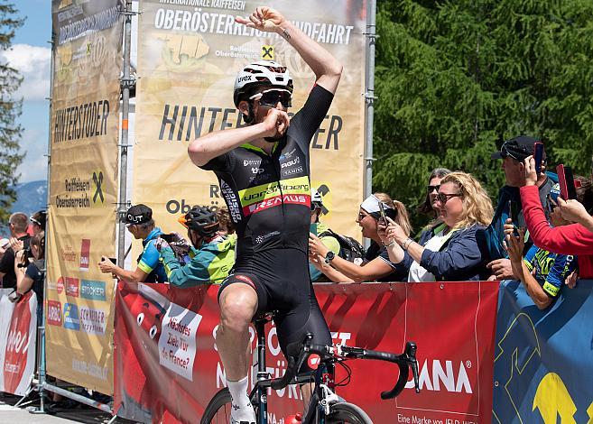 Etappen und Gesamtsieger, Alexis Guerin (FRA, Team Vorarlberg) 3. Etappe Traun - Hinterstoder, Int. Raiffeisen Oberösterreich Rundfahrt UCI Kat. 2.2