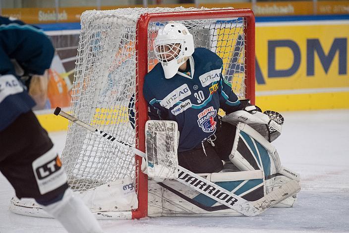 Tormann Benedikt Oschgan (Eishockey Akademie Oberösterreich) Eishockey Akademie Oberösterreich vs EC KAC, bet-at-home ICE Junior Hockey League