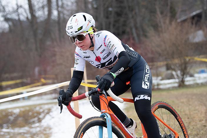 Sieger OEM Nadja Heigl (AUT, KTM Alchemist pb Brenta Brakes), Daniel Federspiel (AUT, Team Felbermayr Simplon Wels) Rad Cyclo Cross, ÖSTM/ÖM Querfeldein Quer durch das Stadion