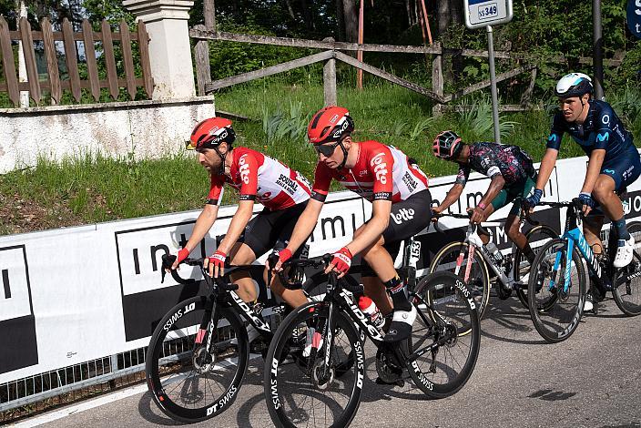 Thomas de Gendt (BEL, Lotto Soudal), Matthew Holmes (GBR, Lotto Soudal)  Stage 17 Ponte di Legno - Lavarone, 105. Giro d Italia, UCI Worl Tour