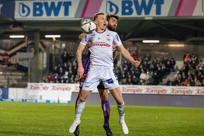 Thomas Goiginger (LASK), Thorsten Mahrer (SK Austria Klagenfurt) Lask vs SK Austria Klagenfurt, Admiral Bundesliga, 2021 - 2022