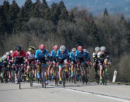 Team Felbermayr Simplon Wels an der Spitze des Feldes