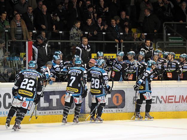 Linz feiert, EHC Liwest Black Wings Linz vs Dornbirner EC