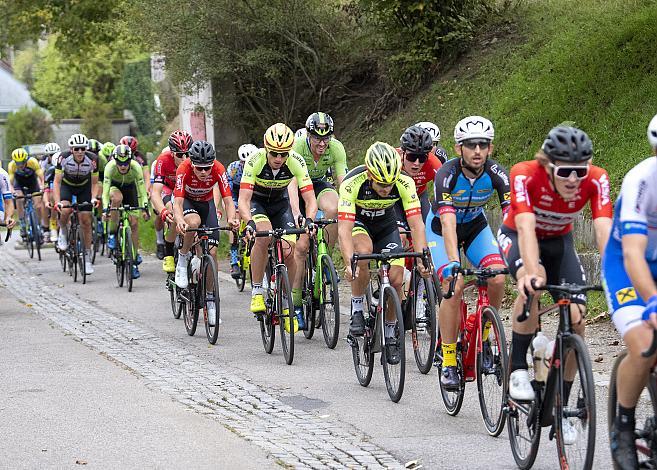 Daniel Federspiel (AUT, Team Vorarlberg Santic), Maximilian Kuen (AUT, Team Vorarlberg)  Heurigen Grand Prix Klein-Engersdorf,  U23, Elite Damen und Herren