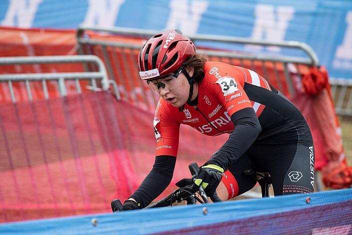 Nr.34 Nora Fischer (AUT)  Juniorinnen, UCI Cyclocross World Cup, Tabor CZ 