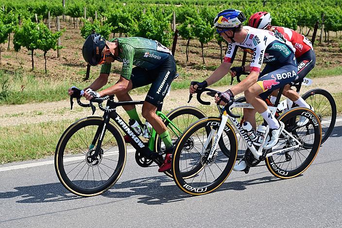 Riccardo Zoidl (AUT, Hrinkow Advarics), Alexander Hajek (AUT, Red Bull - Bora - hansgrohe), ÖM Staatsmeisterschaft, Strassenrennen,, Illmitz, Burgenland
