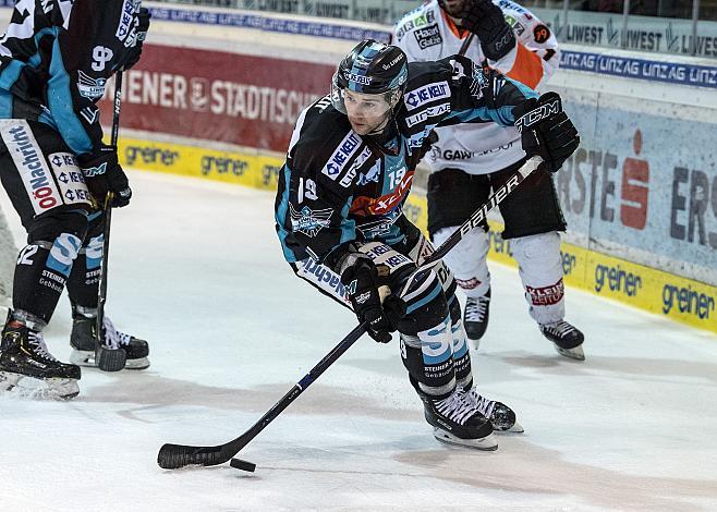 Michael Davies (EHC Liwest Black Wings Linz) Spiel 6, EHC Liwest Black Wings Linz - Graz 99ers, Play Offs, Viertelfinale