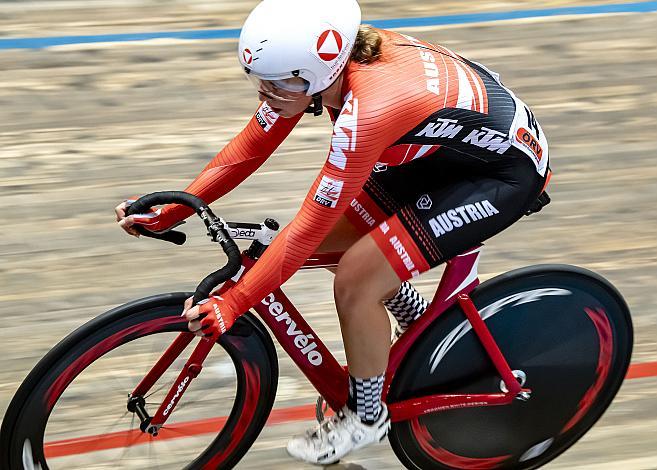 Verena Eberhardt (AUT, Nationalteam Ã–stereich) Damenrennen Grand Prix, Radsport, Bahn