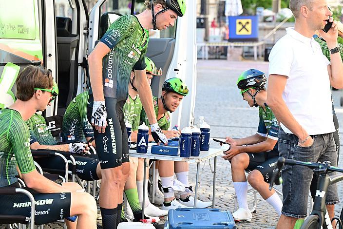Team Hrinkow Advarics in der Führung beim 28. Int. ASVÖ - HRINKOW City Kriterium Steyr, Herren Elite, ÖRV, Radsport, Mountainbike, ELITE Rennrad