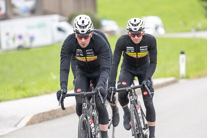 Lukas Meiler, GER (Team Vorarlberg), Martin Meiler (GER, Team Vorarlberg)   Radsport, Herren Radliga, Kufstein, Tirol, Radliga Finale 2022 