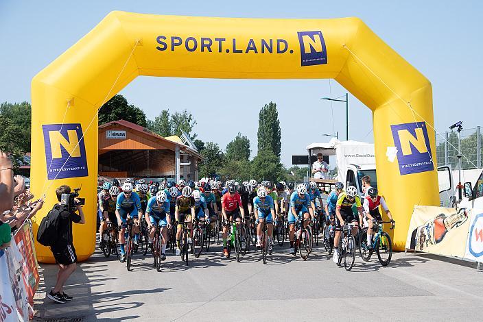Start der Herren Elite, U23, Radliga, 51. Int. Erlauftaler Radsporttage, Wieselburg, Oberösterreich