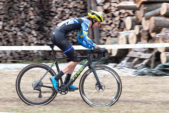 Philipp Heigl (AUT, Team Bikestore), Moran Vermeulen (AUT, Team Felbermayr Simplon Wels), Rad Cyclo Cross, ÖSTM/ÖM Querfeldein Quer durch das Stadion