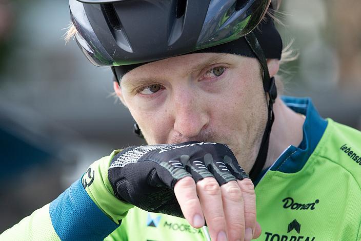 Sieger Rainer Kepplinger (AUT, Hrinkow Advarics), Herren Elite, U23, Radliga, 60. Raika Kirschbluetenrennen, Wels, Oberösterreich