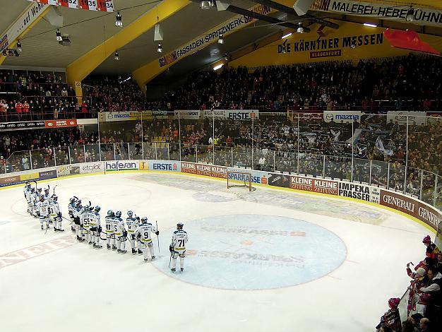 Saisonende in Klagenfurt  (Liwest Black Wings Linz) und (EC KAC), EC KAC vs EHC Liwest Black Wings Linz, Spiel 6, Play-Offs, Semifinale