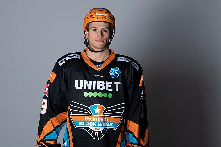 Emilio Romig (Steinbach Black Wings Linz) Steinbach Black Wings Linz, bet-at-home ICE Hockey League