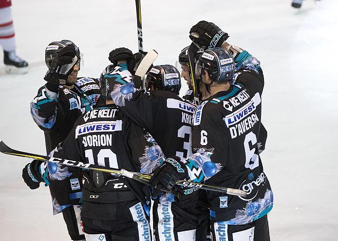 Linz feeirt  EHC Liwest Black Wings Linz vs EC Red Bull Salzburg