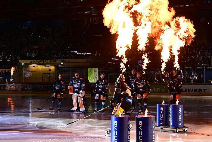 Graham Knott (Steinbach Black Wings Linz) Steinbach Black Wings Linz vs Moser Medical Graz 99ers , Linz AG Eisarena