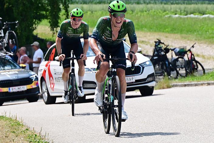 Josef Dirnbauer (AUT, Hrinkow Advarics), Valentin Poschacher (AUT, Hrinkow Advarics), Österreich Staatsmeisterschaft, Strasse, ÖSTM Schwanenstadt - OÖ